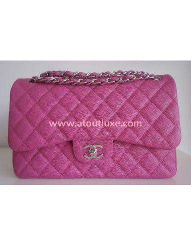 Sac Chanel Classique caviar rose