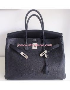 Sac Hermes Birkin 35 Togo noir 2