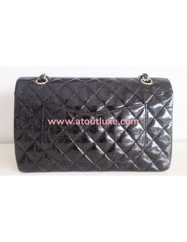 Sac Chanel Classique noir pailleté Sac Chanel Classique noir pailleté