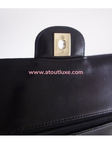 Sac Chanel Classique noir pailleté Sac Chanel Classique noir pailleté