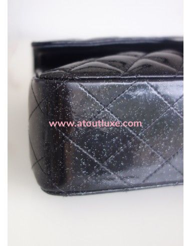 Sac Chanel Classique noir pailleté Sac Chanel Classique noir pailleté