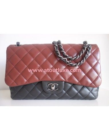 Sac Chanel Classique tricolore