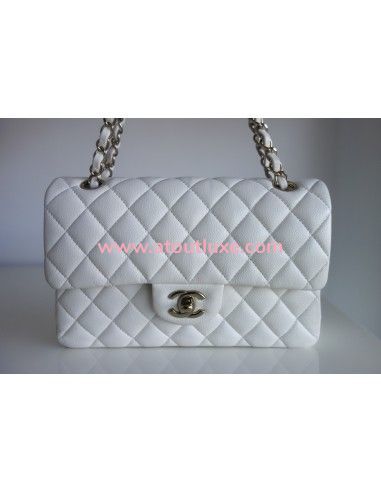 Sac Chanel Classique 11.12 blanc