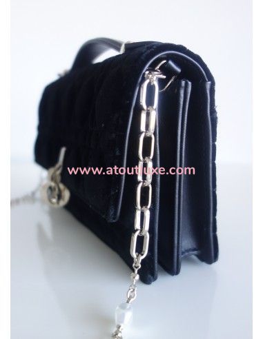 Sac My Dior velours noir 2025 Sac My Dior velours noir 2025