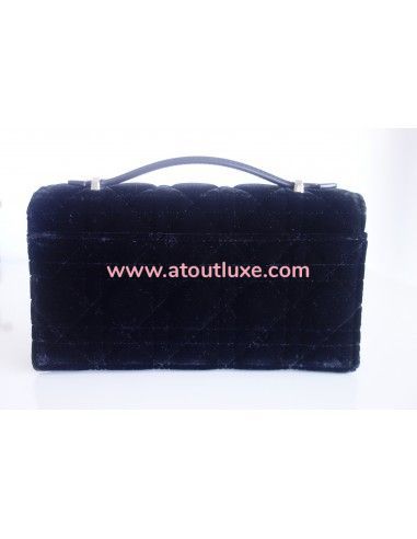 Sac My Dior velours noir 2025 Sac My Dior velours noir 2025