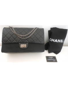 SAC CHANEL 2.55 JUMBO NOIR 2