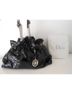 SAC DIOR LE 30 NOIR VERNI 2