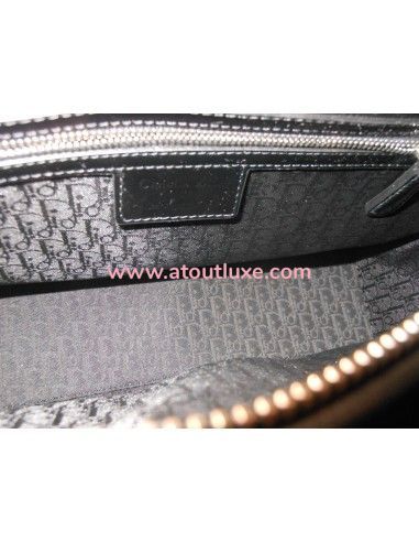 SAC LADY DIOR NOIR VERNI GRAND MODELE  SAC LADY DIOR NOIR VERNI GRAND MODELE