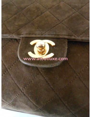 SAC CHANEL MINI TIMELESS MARRON VINTAGE SAC CHANEL MINI TIMELESS MARRON VINTAGE