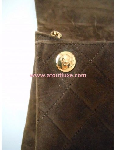 SAC CHANEL MINI TIMELESS MARRON VINTAGE SAC CHANEL MINI TIMELESS MARRON VINTAGE