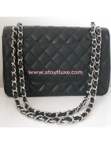 SAC CHANEL TIMELESS GRAND MODELE NOIR... SAC CHANEL TIMELESS GRAND MODELE NOIR...