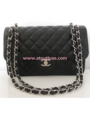 SAC CHANEL TIMELESS GRAND MODELE NOIR...