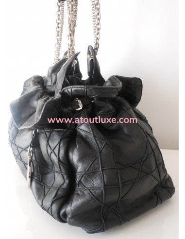 SAC DIOR LE 30 AGNEAU NOIR SAC DIOR LE 30 AGNEAU NOIR