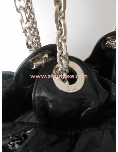 SAC DIOR LE 30 AGNEAU NOIR SAC DIOR LE 30 AGNEAU NOIR