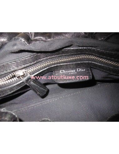 SAC DIOR LE 30 AGNEAU NOIR SAC DIOR LE 30 AGNEAU NOIR