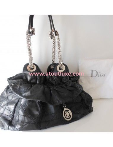 SAC DIOR LE 30 AGNEAU NOIR SAC DIOR LE 30 AGNEAU NOIR