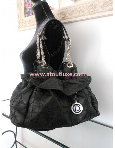 SAC DIOR LE 30 AGNEAU NOIR SAC DIOR LE 30 AGNEAU NOIR