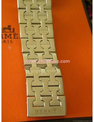 MONTRE H-OUR MM BRACELET ACIER