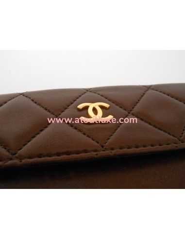 PETITE POCHETTE CHANEL FAUVE PETITE POCHETTE CHANEL FAUVE