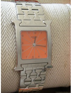 MONTRE H-OUR MM BRACELET ACIER