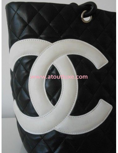 SAC CHANEL CAMBON SHOPPING NOIR SAC CHANEL CAMBON SHOPPING NOIR