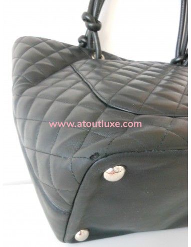 SAC CHANEL CAMBON SHOPPING NOIR SAC CHANEL CAMBON SHOPPING NOIR