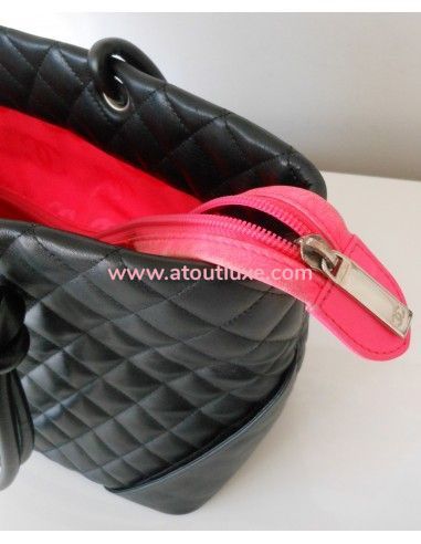 SAC CHANEL CAMBON SHOPPING NOIR SAC CHANEL CAMBON SHOPPING NOIR