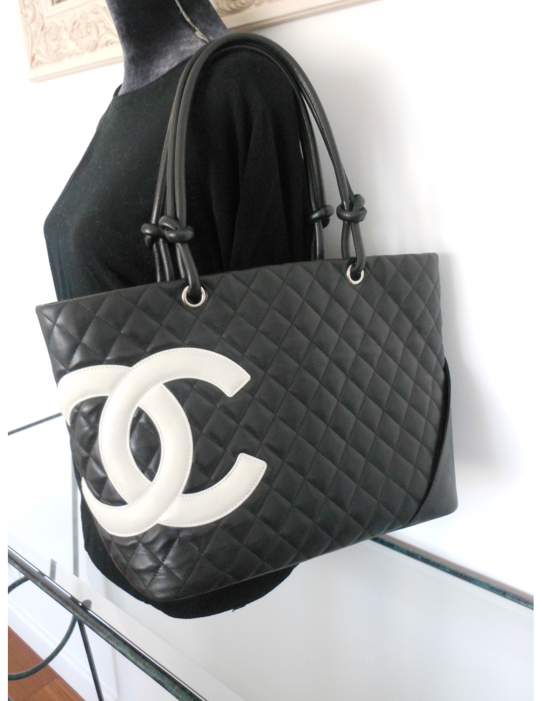 Sacs Chanel Noir d'occasion