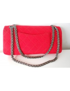 SAC CHANEL 2.55 JERSEY ROUGE 2