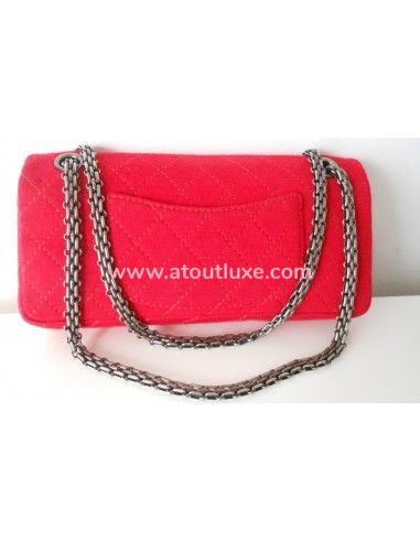 SAC CHANEL 2.55 JERSEY ROUGE SAC CHANEL 2.55 JERSEY ROUGE