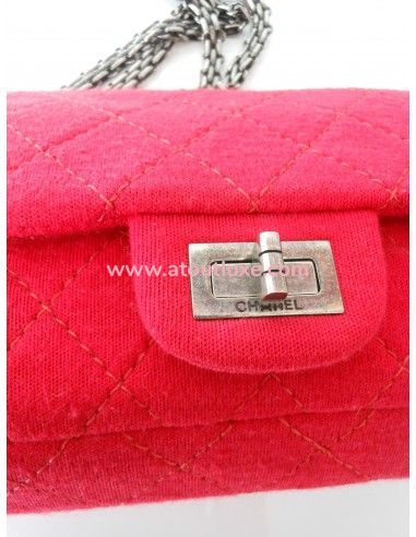 SAC CHANEL 2.55 JERSEY ROUGE SAC CHANEL 2.55 JERSEY ROUGE