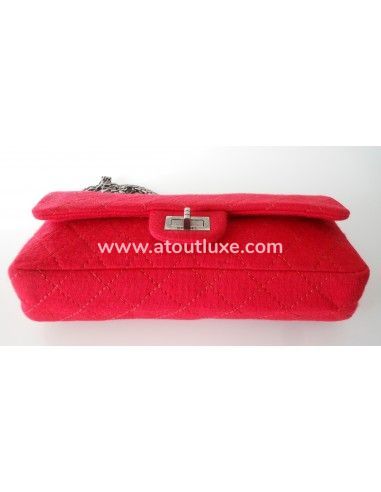 SAC CHANEL 2.55 JERSEY ROUGE SAC CHANEL 2.55 JERSEY ROUGE