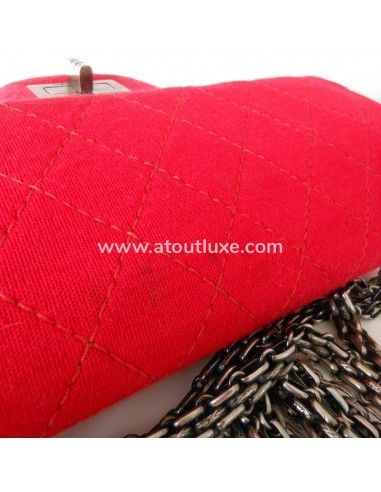 SAC CHANEL 2.55 JERSEY ROUGE SAC CHANEL 2.55 JERSEY ROUGE