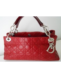 SAC LADY DIOR ROUGE SHOULDER