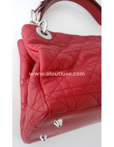 SAC LADY DIOR ROUGE SHOULDER SAC LADY DIOR ROUGE SHOULDER