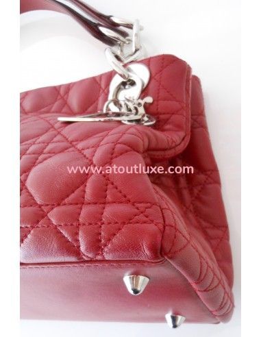 SAC LADY DIOR ROUGE SHOULDER SAC LADY DIOR ROUGE SHOULDER