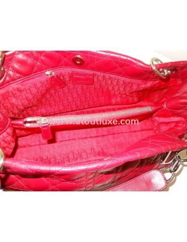 SAC LADY DIOR ROUGE SHOULDER SAC LADY DIOR ROUGE SHOULDER