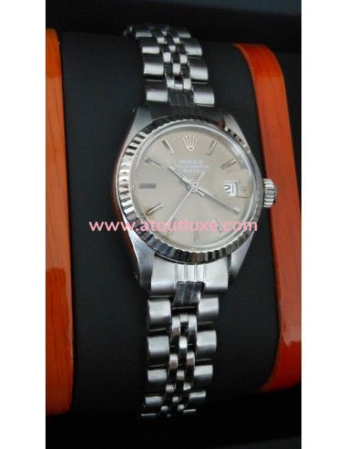 MONTRE ROLEX FEMME OYSTER PERPETUAL...