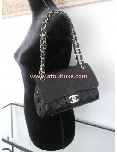 SAC CHANEL TIMELESS BLEU MARINE  SAC CHANEL TIMELESS BLEU MARINE