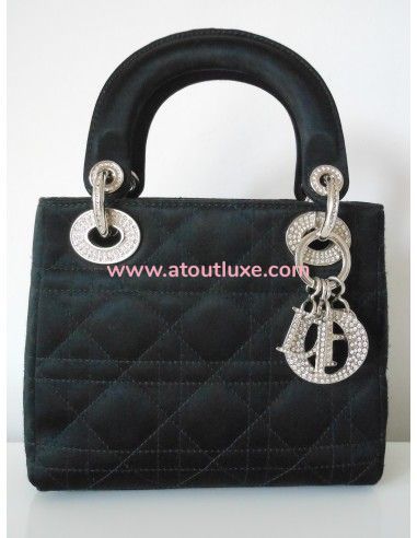 SAC MINI LADY DIOR STRASS SWAROVSKI SAC MINI LADY DIOR STRASS SWAROVSKI