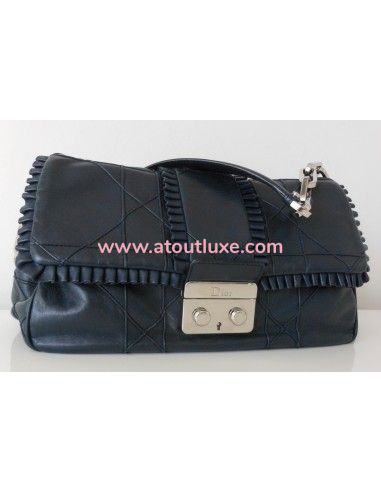 SAC DIOR NEW LOCK BLEU MARINE 