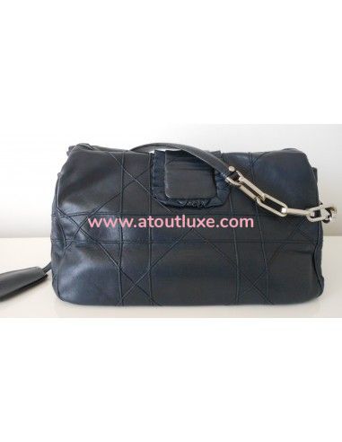 SAC DIOR NEW LOCK BLEU MARINE SAC DIOR NEW LOCK BLEU MARINE