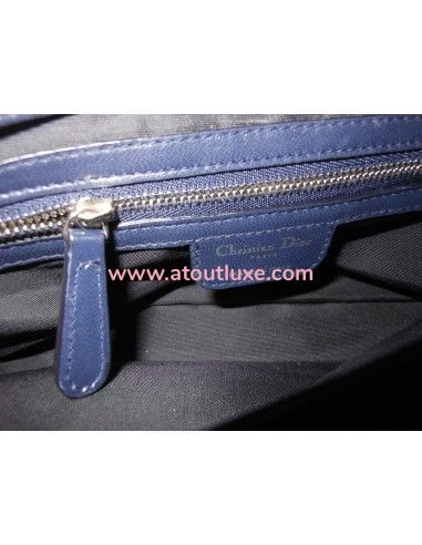 SAC DIOR NEW LOCK BLEU MARINE SAC DIOR NEW LOCK BLEU MARINE