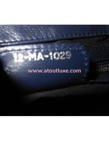 SAC DIOR NEW LOCK BLEU MARINE SAC DIOR NEW LOCK BLEU MARINE