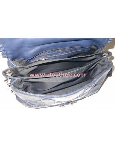 SAC DIOR NEW LOCK BLEU MARINE SAC DIOR NEW LOCK BLEU MARINE