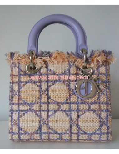 SAC LADY DIOR TWEED 