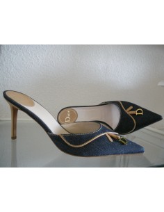 ESCARPINS DIOR SADDLE HAUTS...