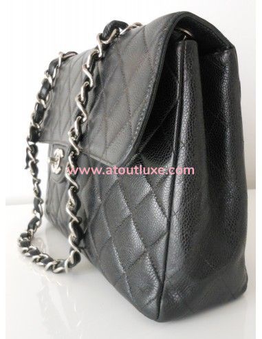 SAC CHANEL TIMELESS GRAND MODELE NOIR... SAC CHANEL TIMELESS GRAND MODELE NOIR...