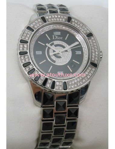 MONTRE DIOR CHRISTAL FULL DIAMANTS 