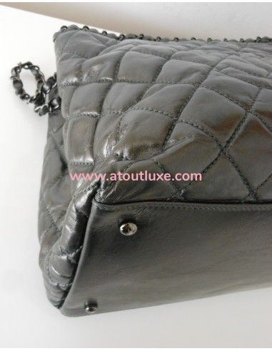 SAC CHANEL SHOPPING GRIS SAC CHANEL SHOPPING GRIS